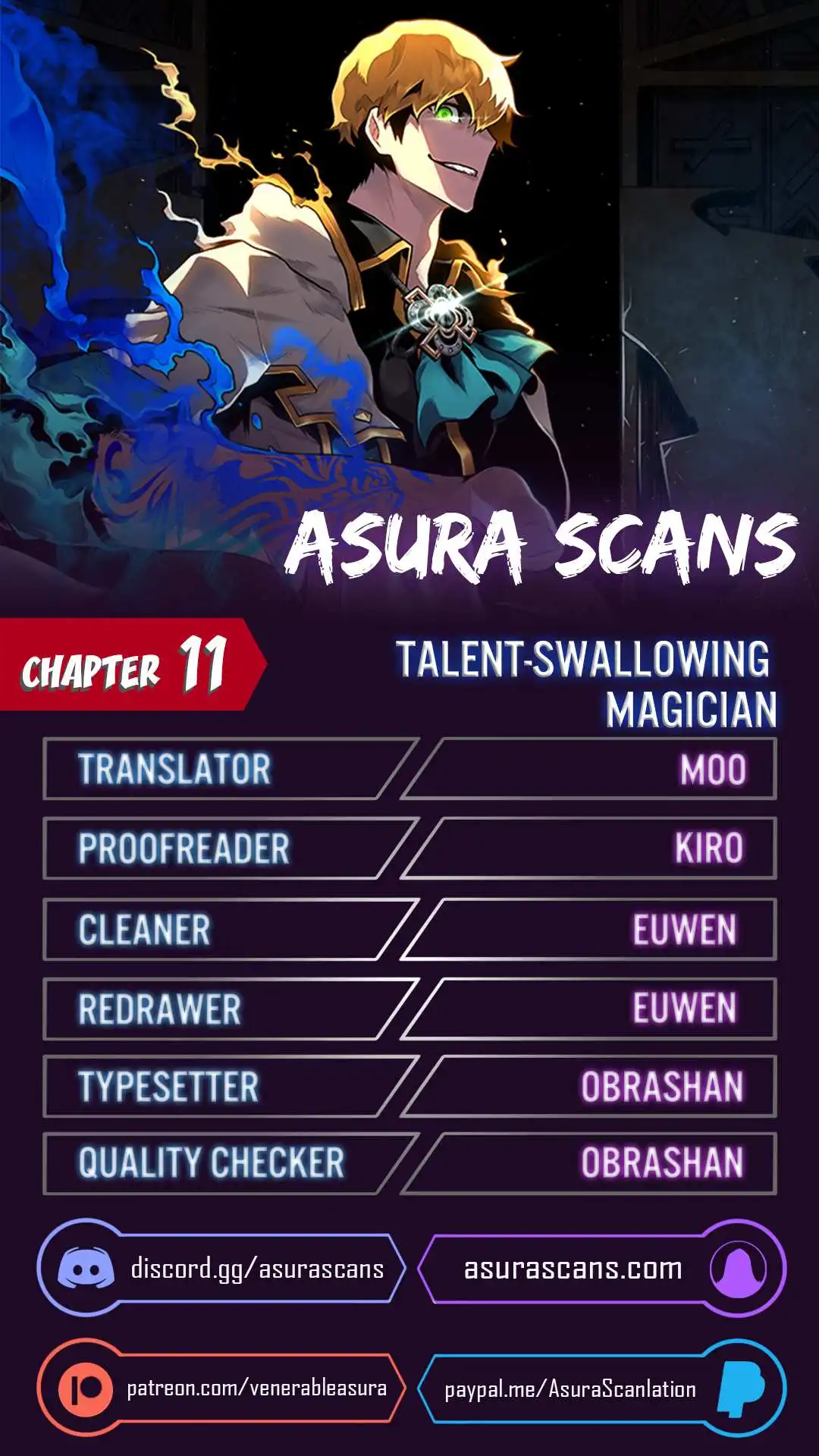 Talent-Swallowing Magician Chapter 11 1